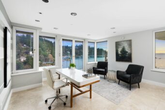 270 DEGREE WATERFRONT VIEWS WITH PRIVATE DOCK - 5310 Seaside Place, West Vancouver
